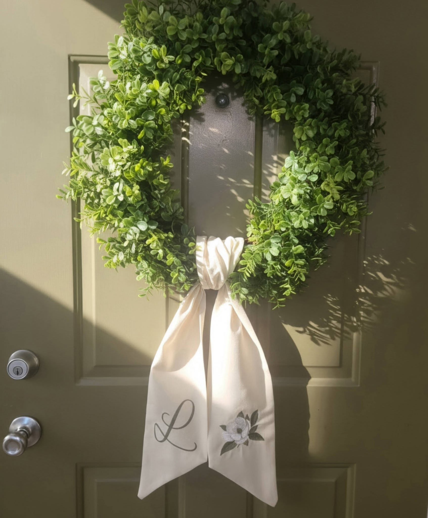 Wreath Sashes