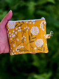 Mustard Woodland Keychain Wallet