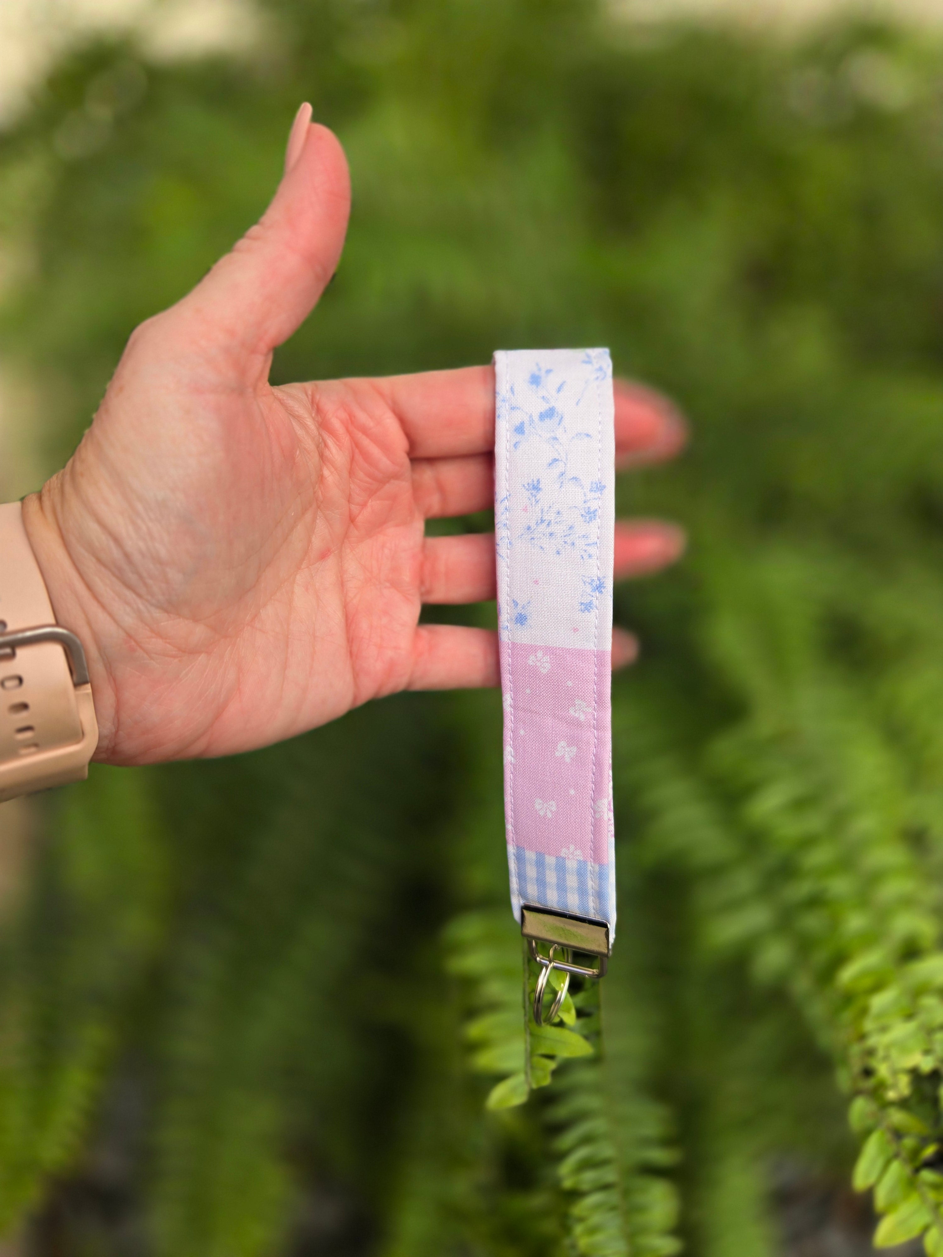 Pastel Patchwork Wristlet