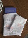 Pink Ribbon Bows E-Reader/Book Sleeve - Medium