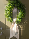 Magnolia Wreath Sash