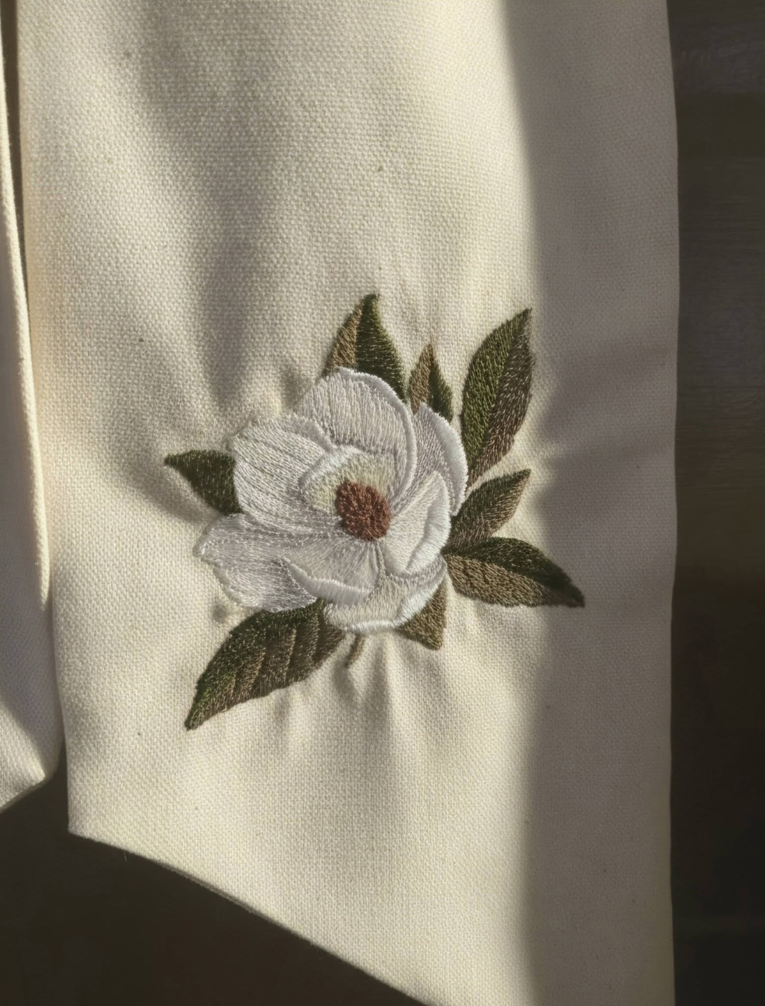 Magnolia Wreath Sash