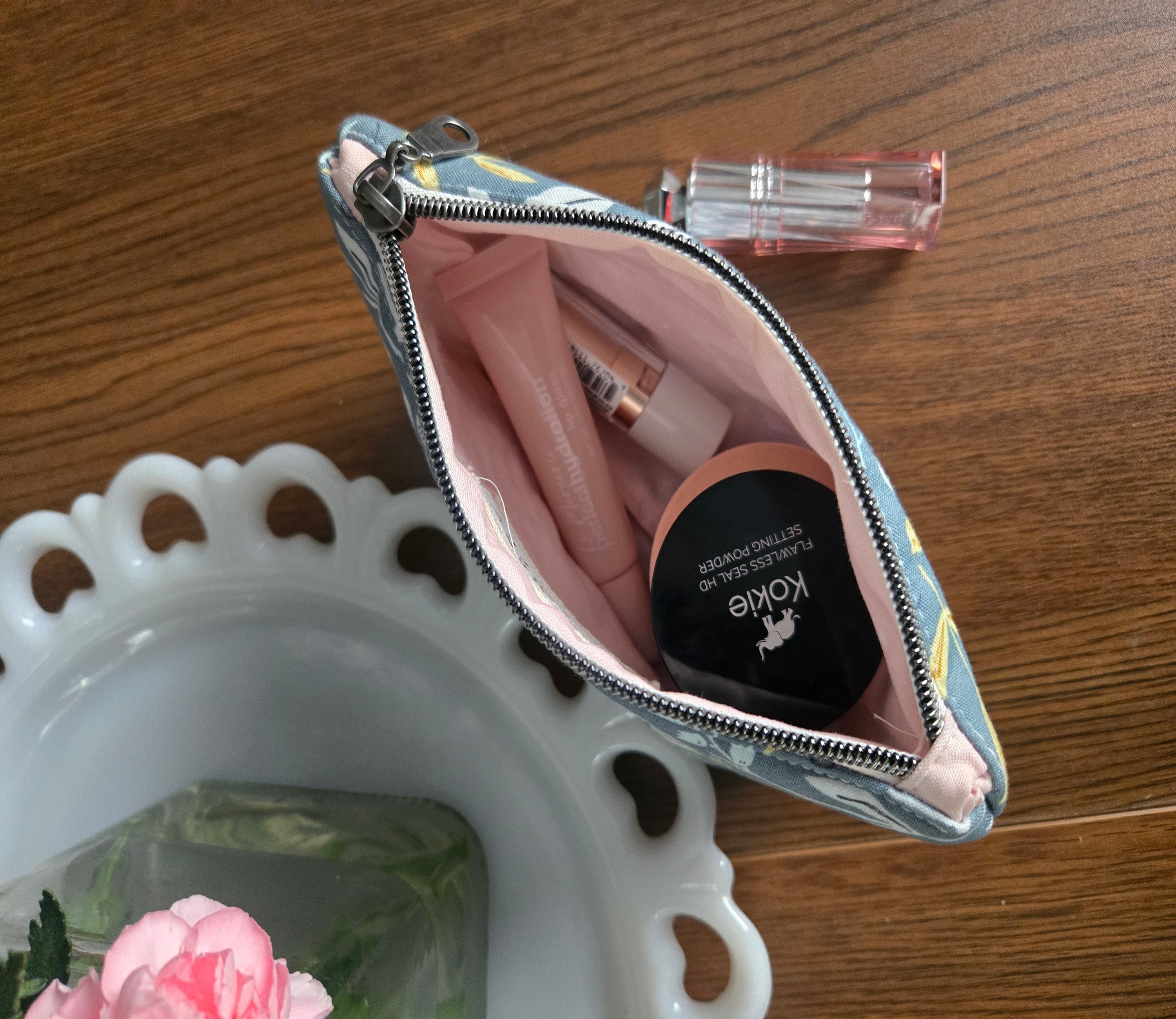 Meadow Flowers Small Makeup Bag