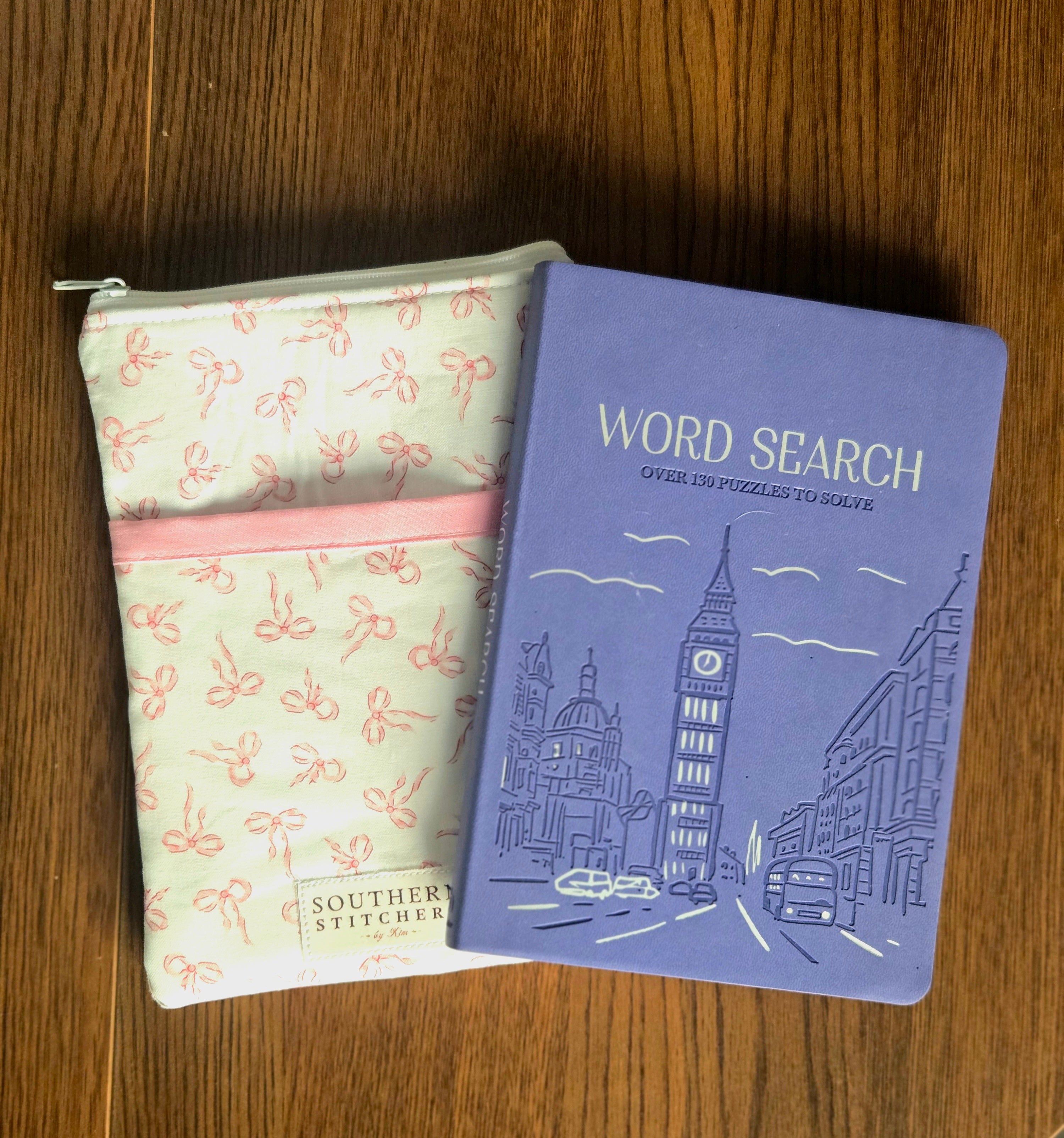 Pink Bows E-Reader/Book Sleeve - Small