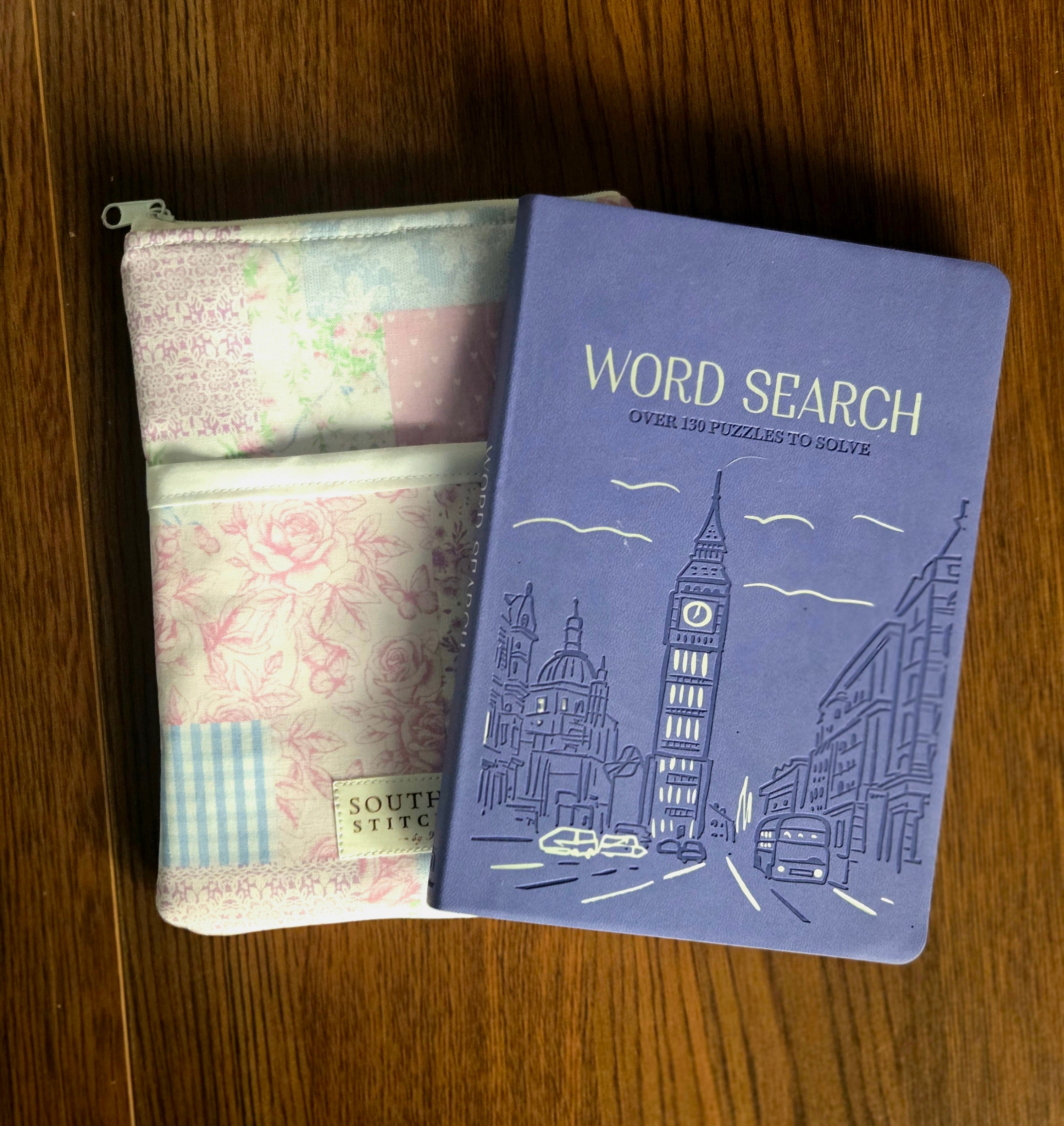 Pastel Patchwork E-Reader/Book Sleeve - Small
